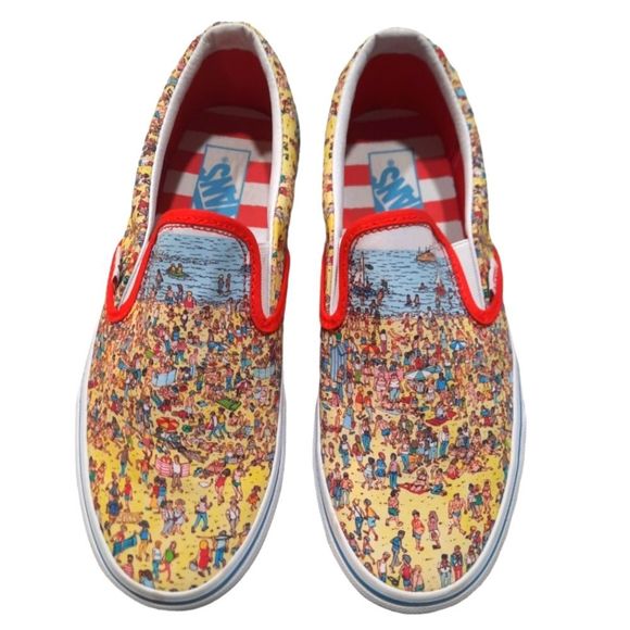 Vans Shoes - Vans Where's Waldo? Slip Ons